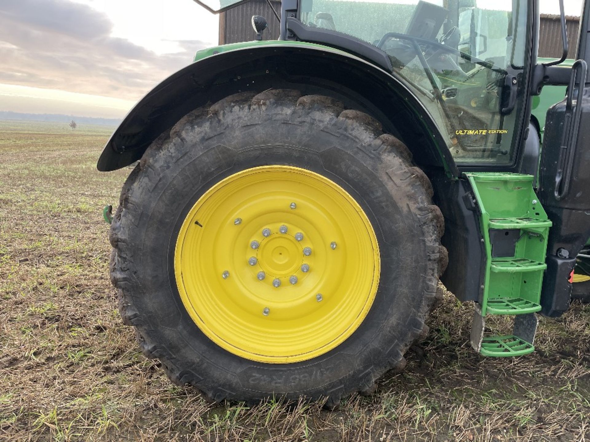 2018 John Deere 6195R 4wd Tractor (Ultimate Edition), approx. 1848 hours, Reg No. - Image 10 of 19