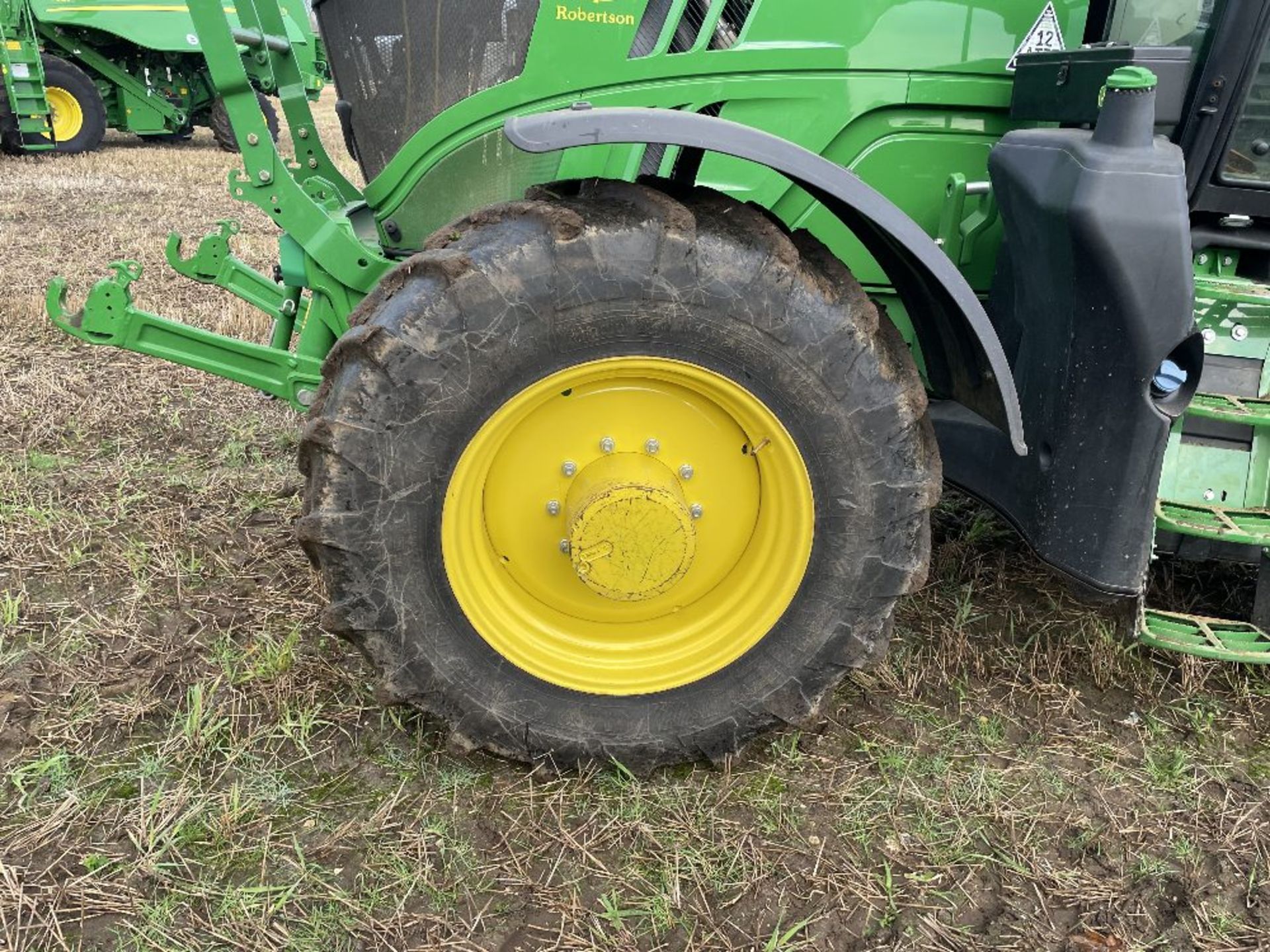 2018 John Deere 6195R 4wd Tractor (Ultimate Edition), approx. 1848 hours, Reg No. - Image 11 of 19