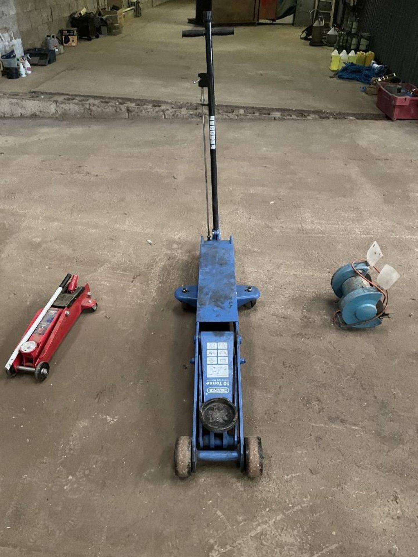 Draper 10 Tonne Trolley Jack TJ10/HD- Long