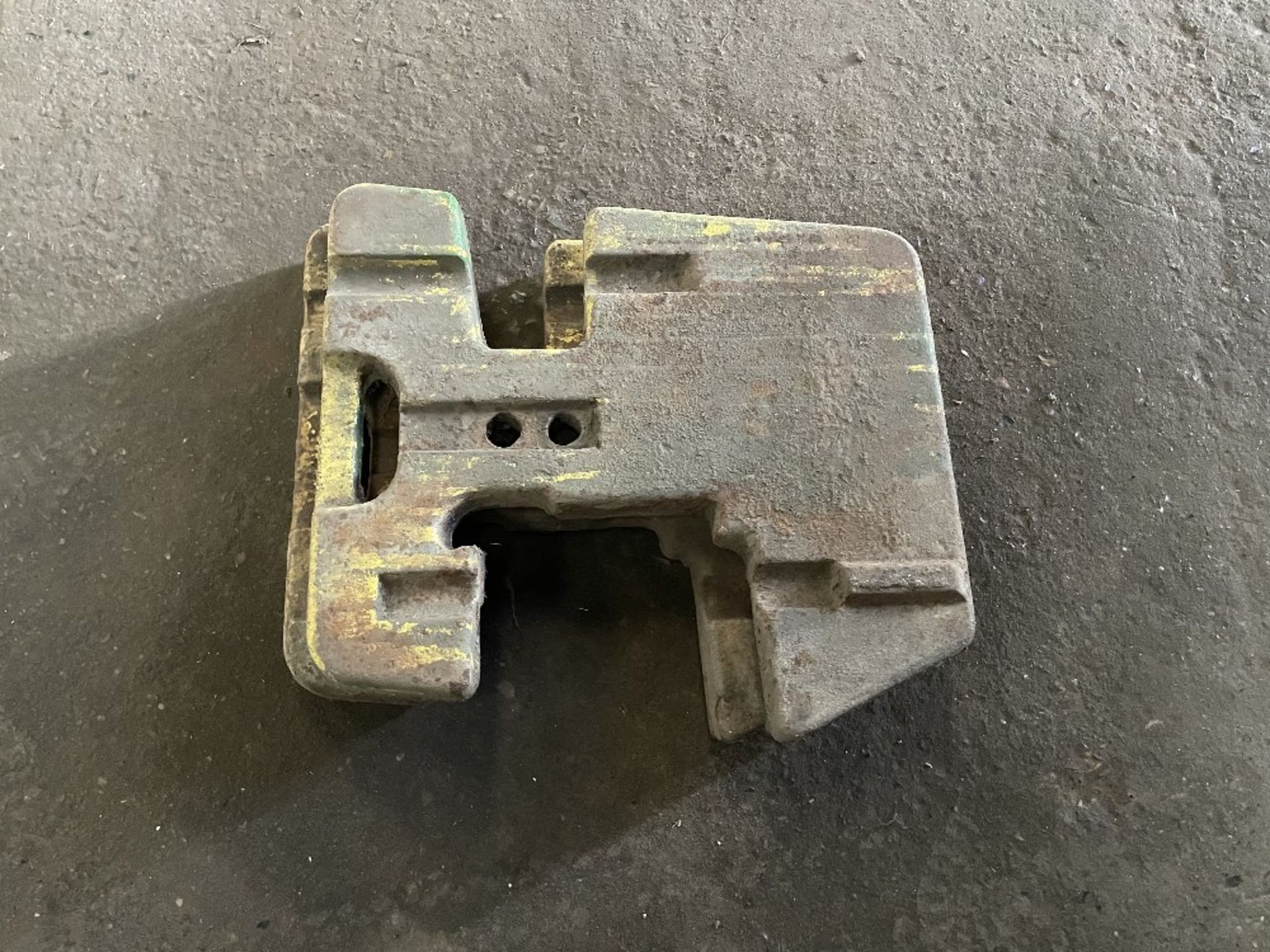 2 x Wafer Tractor Weights-early John Deere - Image 2 of 2