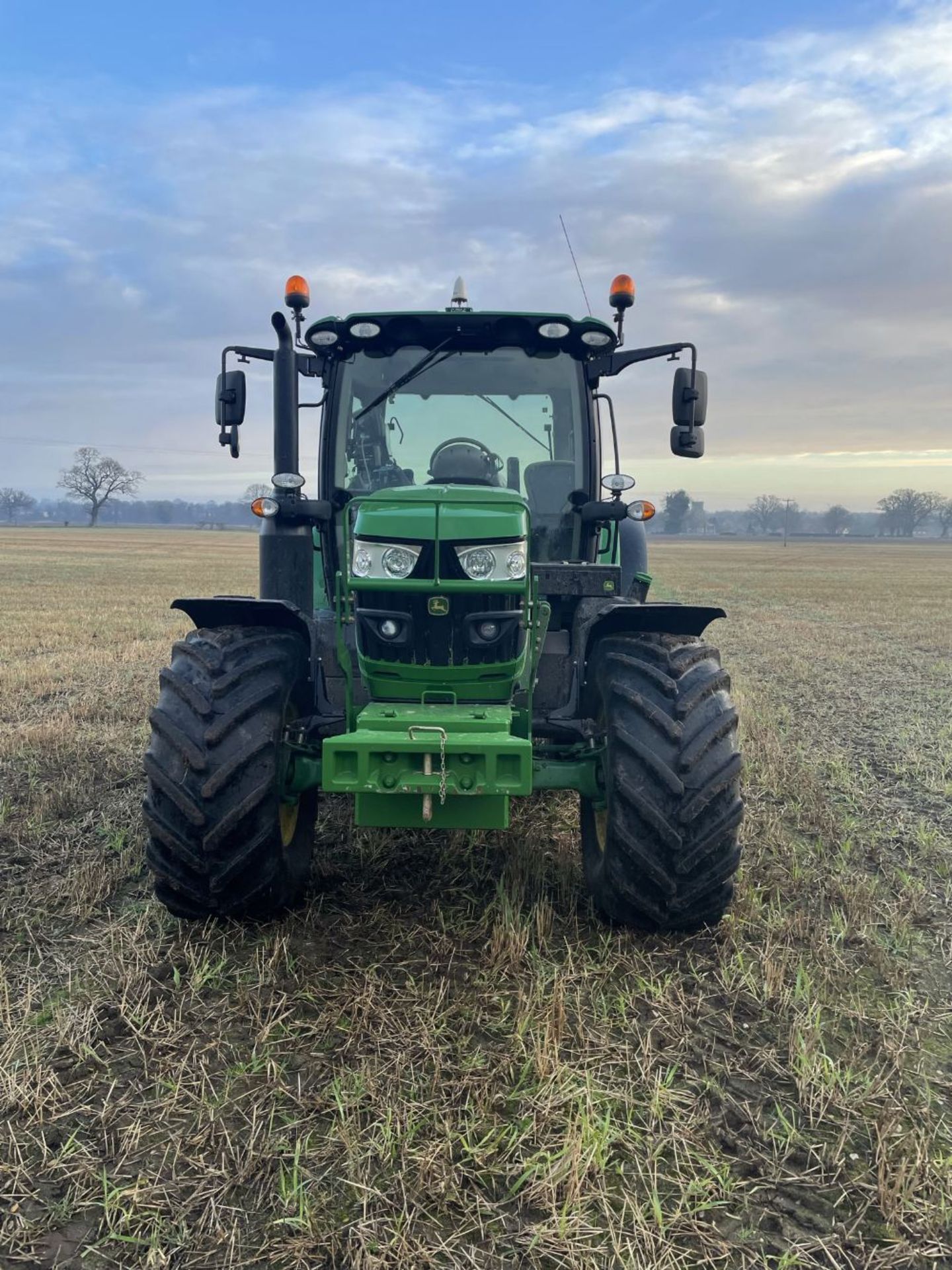 2018 John Deere 6130R 4wd Tractor, approx 1080 hours, Reg No. - Image 6 of 20