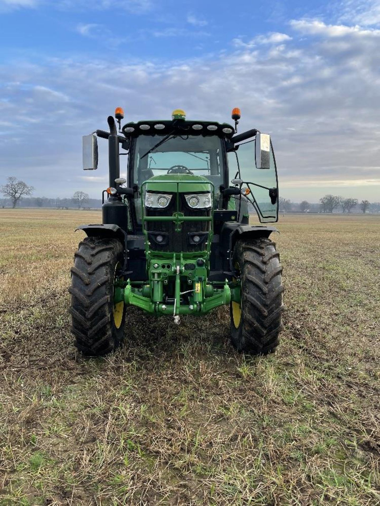 2018 John Deere 6195R 4wd Tractor (Ultimate Edition), approx. 1848 hours, Reg No. - Image 8 of 19