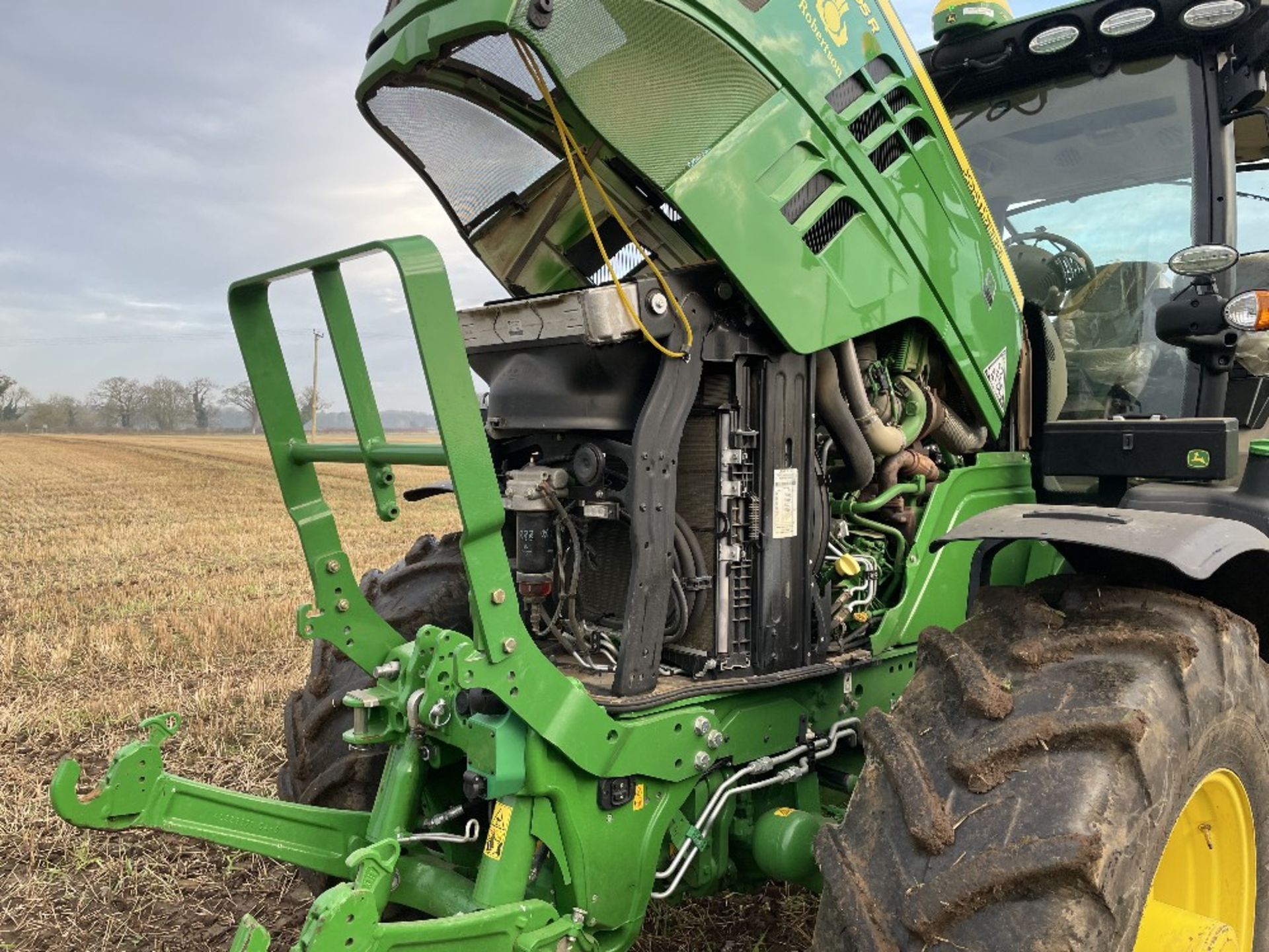 2018 John Deere 6195R 4wd Tractor (Ultimate Edition), approx. 1848 hours, Reg No. - Image 17 of 19