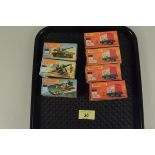 Seven boxed Matchbox 1977 Lesney '75' vehicles,