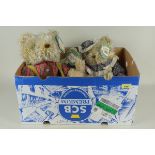 Four 'The Family Bear Collection' Teddy bears,