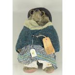 A 1970's Paddington Bear Aunt Lucy by Gabrille Designs with label,