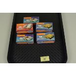 Five boxed Matchbox 1974 Lesney 'Rola-Matics' vehicles,