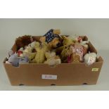 Sixteen Russ Berrie & Co Teddy bears etc,