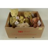 A selection of seven mixed Maciek Teddy bears including Judy Sewk,