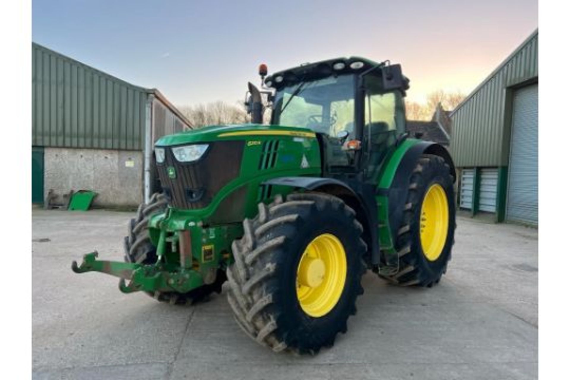 2013 John Deere 6210R 4wd Tractor, approx. 8136 Hours, Reg No. - Image 4 of 9