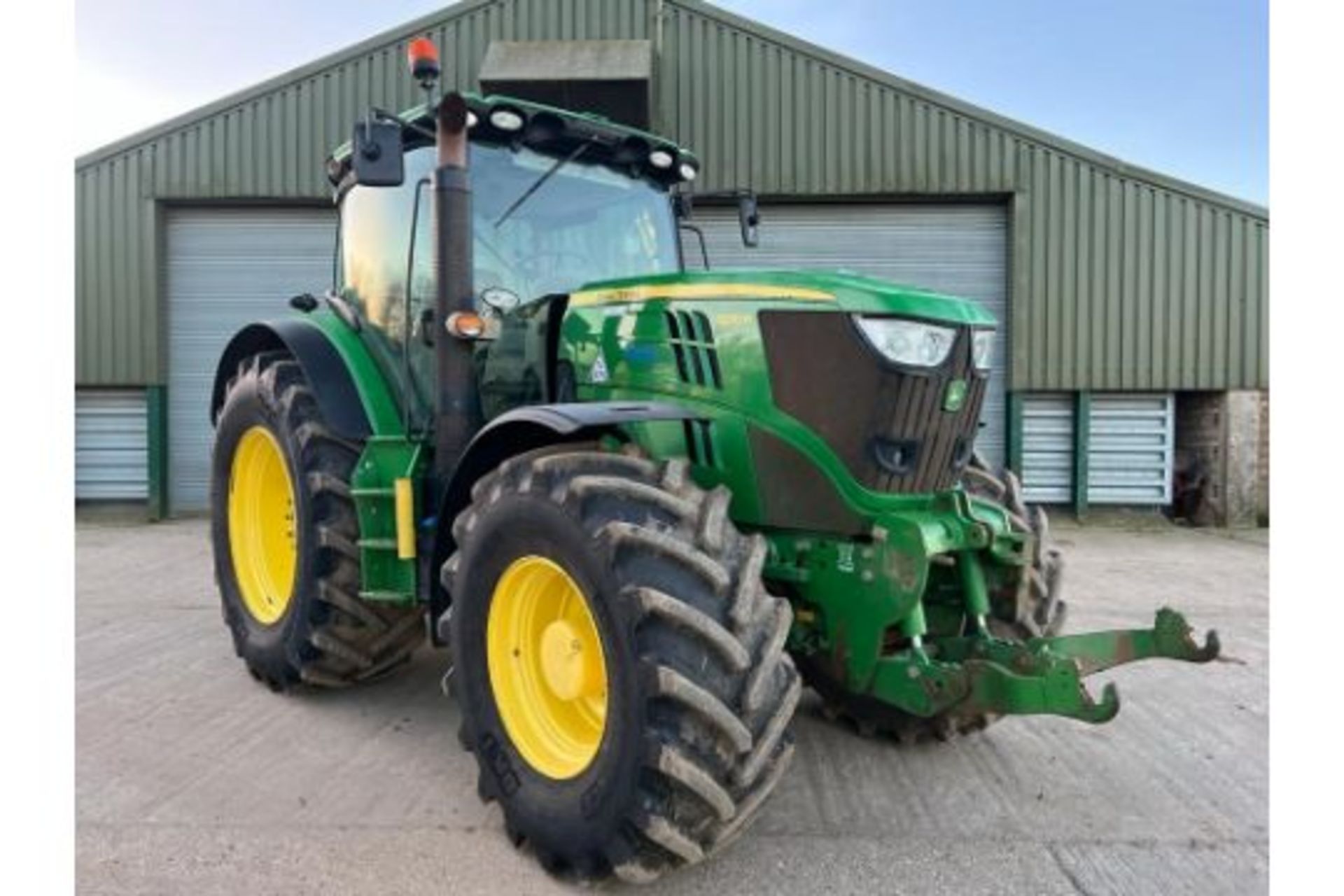 2013 John Deere 6210R 4wd Tractor, approx. 8136 Hours, Reg No. - Image 2 of 9
