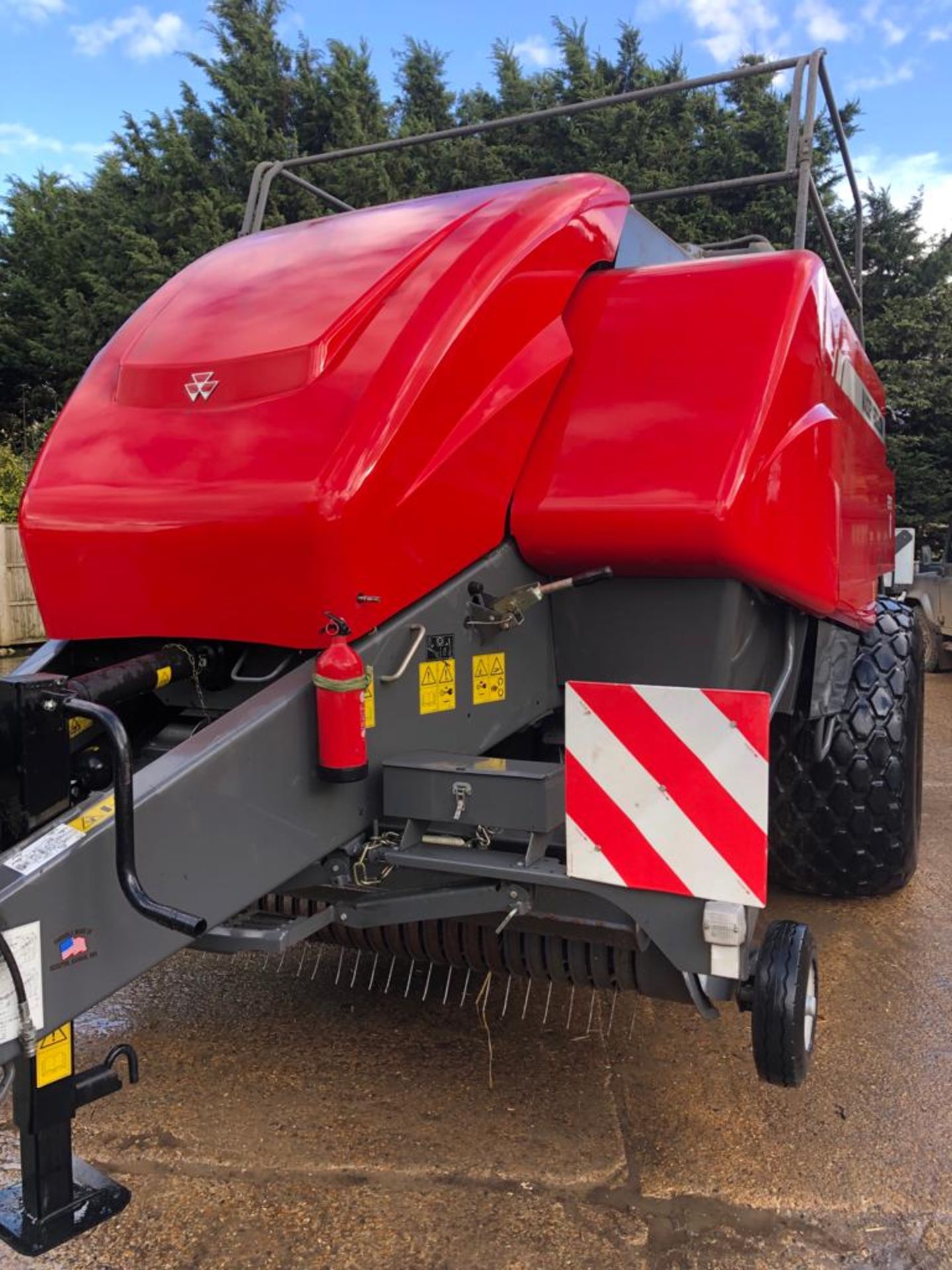 2019 Massey Ferguson 2290 SQ Baler, AHB6, 16,472 bales, 502 hours, Serial No; AGCM22900KHB15114. - Image 3 of 11