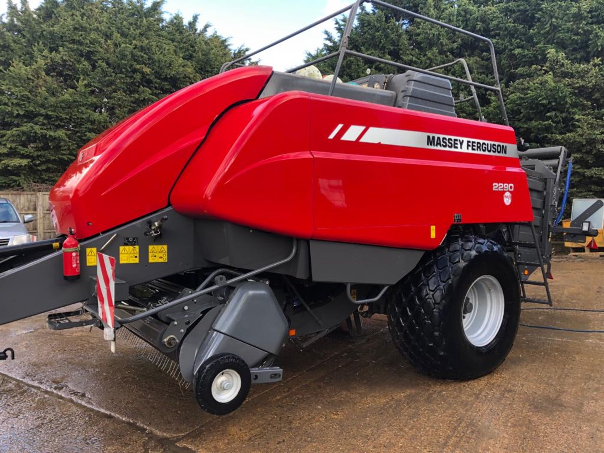 2019 Massey Ferguson 2290 SQ Baler, AHB6, 16,472 bales, 502 hours, Serial No; AGCM22900KHB15114.