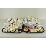 Various crested china,