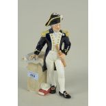 A Royal Doulton figure entitled 'The Captain' HN 2260