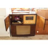 A 1950's Phillips radiogram with record player (untested)