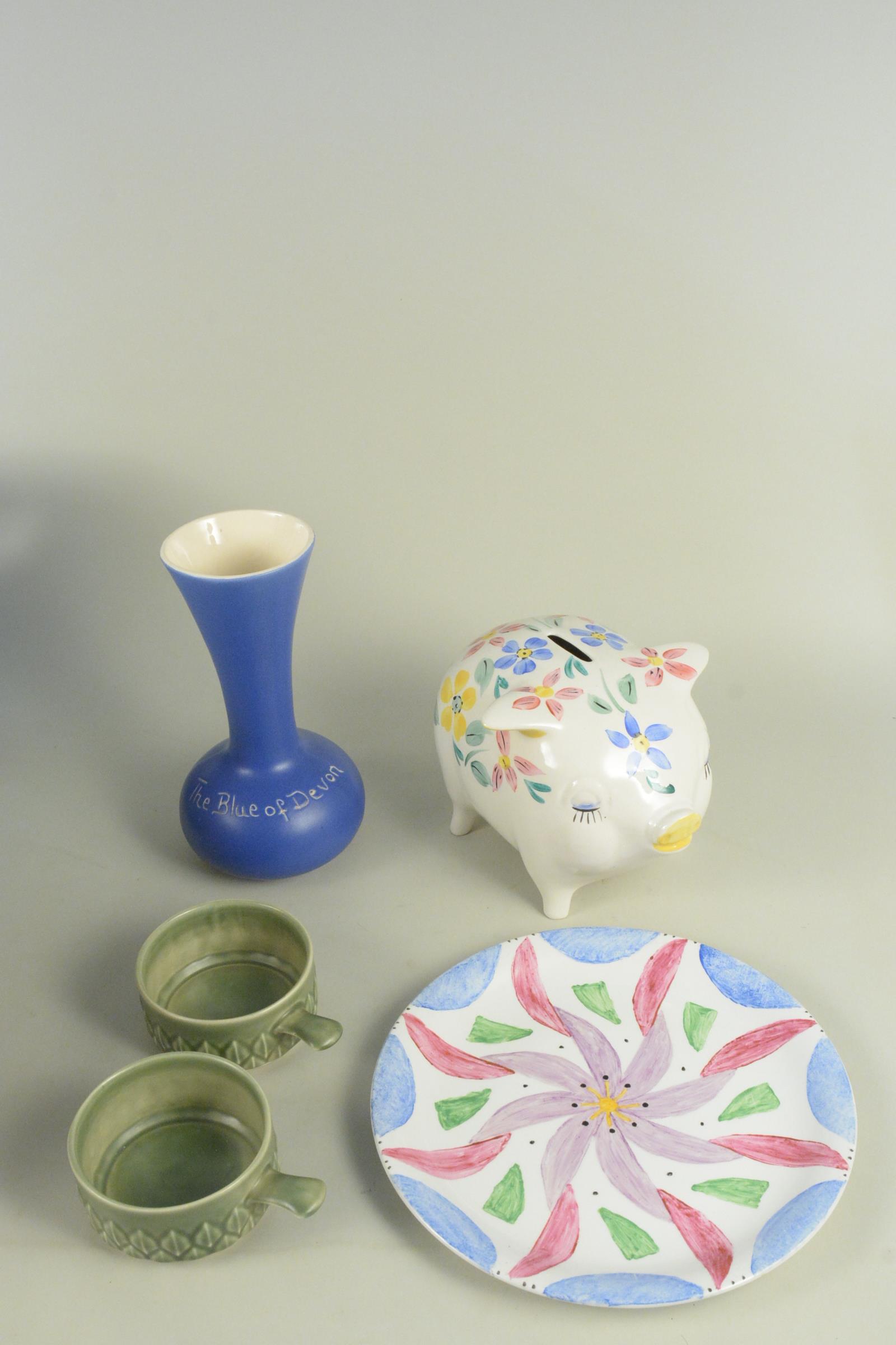 A box of mixed china including Hornsea soup bowls and plates, Portobello jug, Arthur Wood pig, - Bild 3 aus 3
