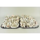 Various crested china,