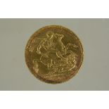 An Edward VII full sovereign,