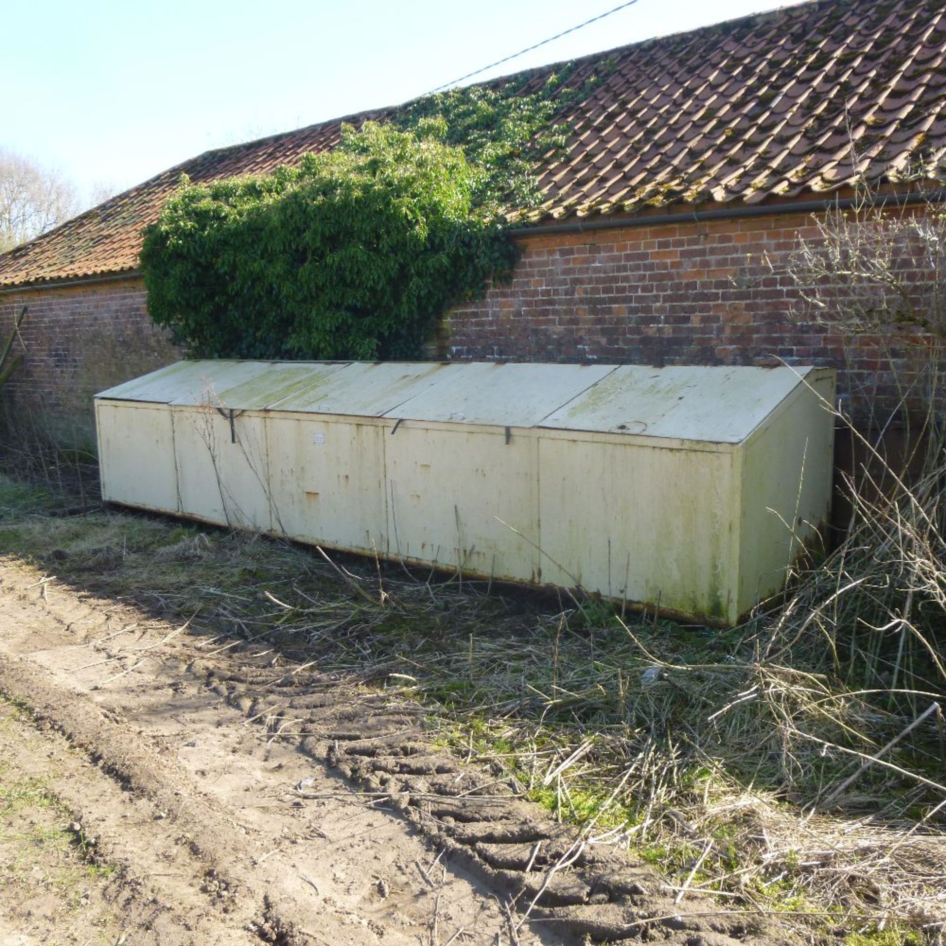 20ft Five section metal grain bin/feed bin