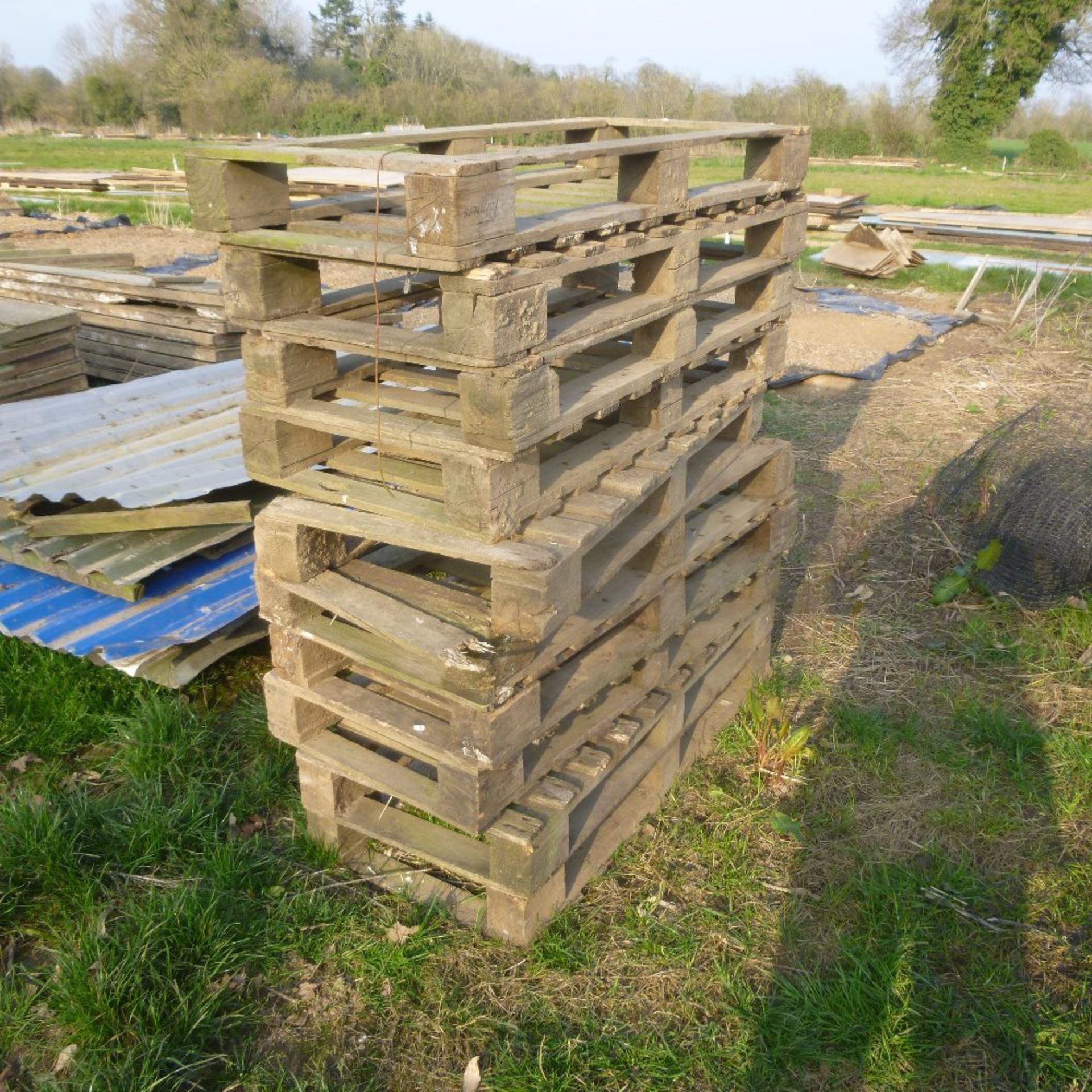 10 x small pallets