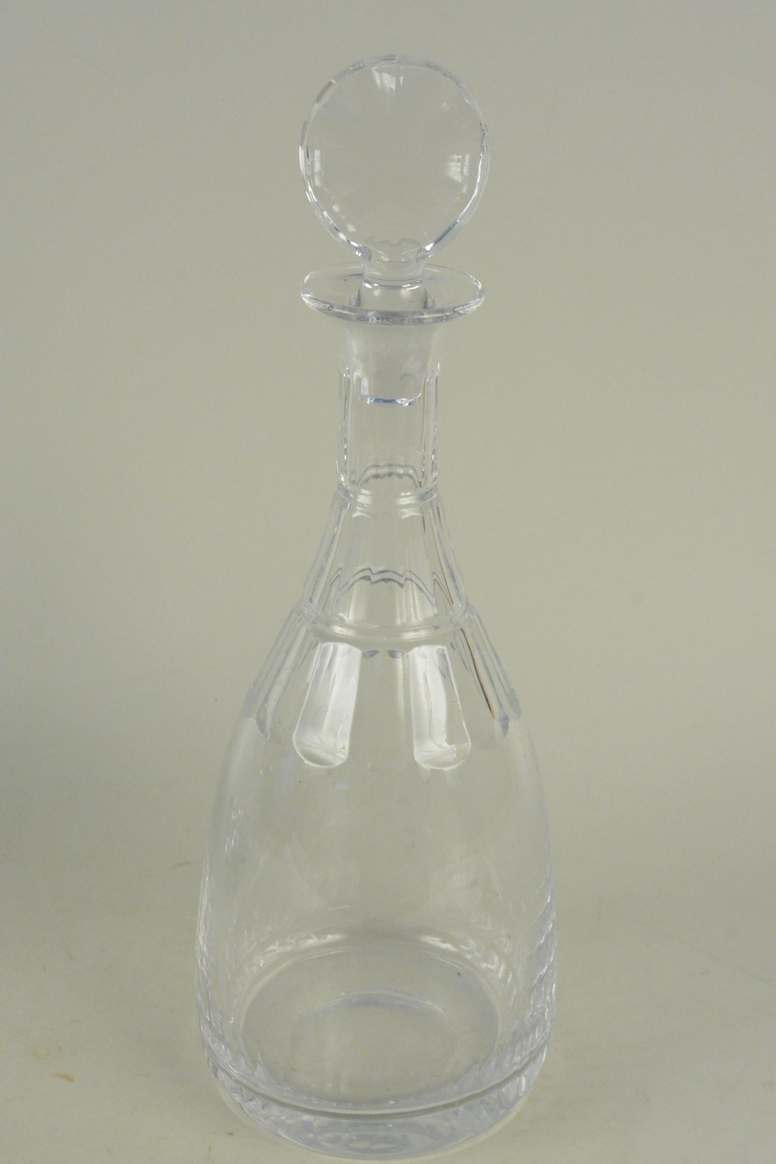 A 'White Company' handmade large decanter plus a William Yeoward Magnum decanter - Image 3 of 3