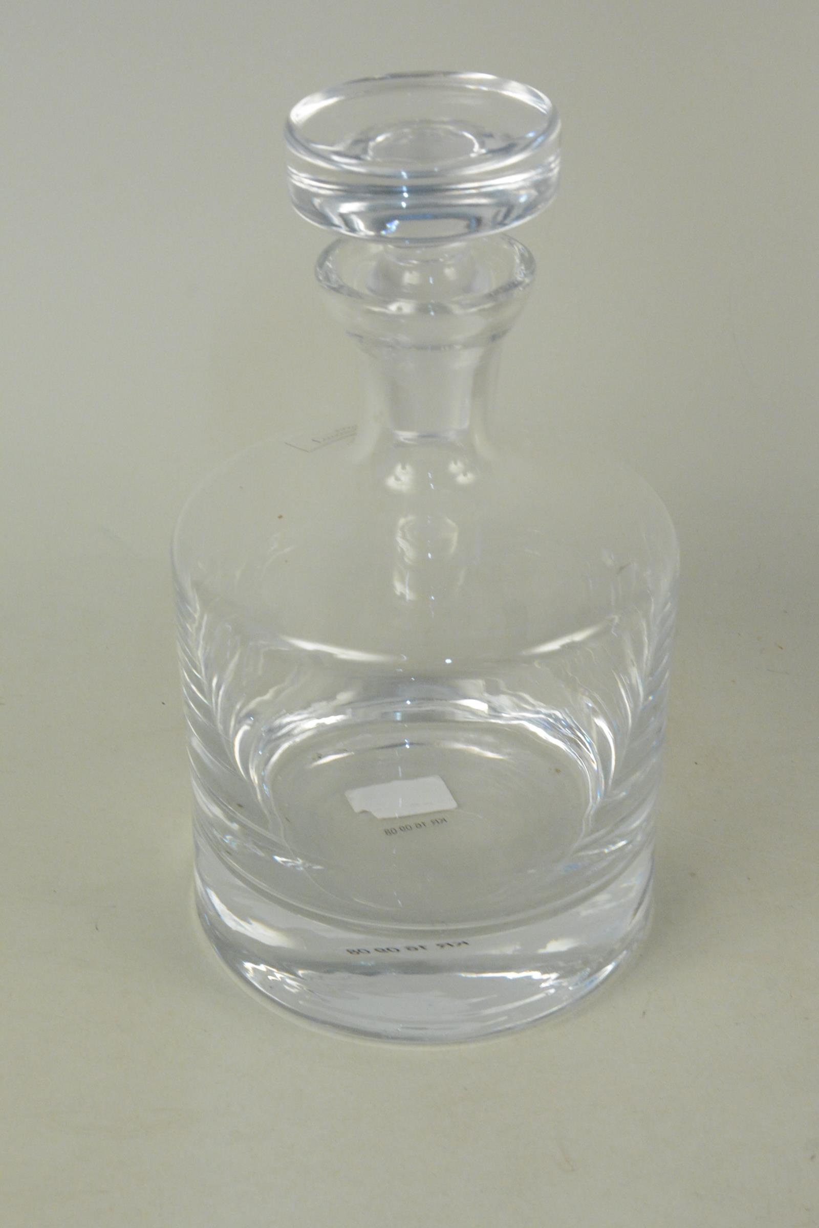 A 'White Company' handmade large decanter plus a William Yeoward Magnum decanter - Image 2 of 3