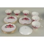 A part Colclough tea set,