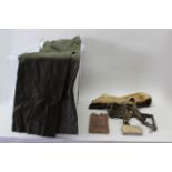 A mixed lot of various military clothing etc
