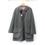 A 'Barbour Loden' woolen jacket, size X-large,