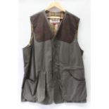 A 'Barbour' shooting gilet, size XXL,