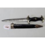 A reenactors German (PATTERN) S.S. dress dagger