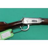 A Winchester model 1894 lever action rifle in 32-40 cal,