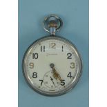 A WWII era GS/TP pocket watch by Helvetia