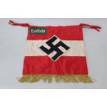 A German (PATTERN) trumpet banner