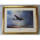 'Low Flying Mosquito' by John Young, limited edition 625/950, signed by the artist,