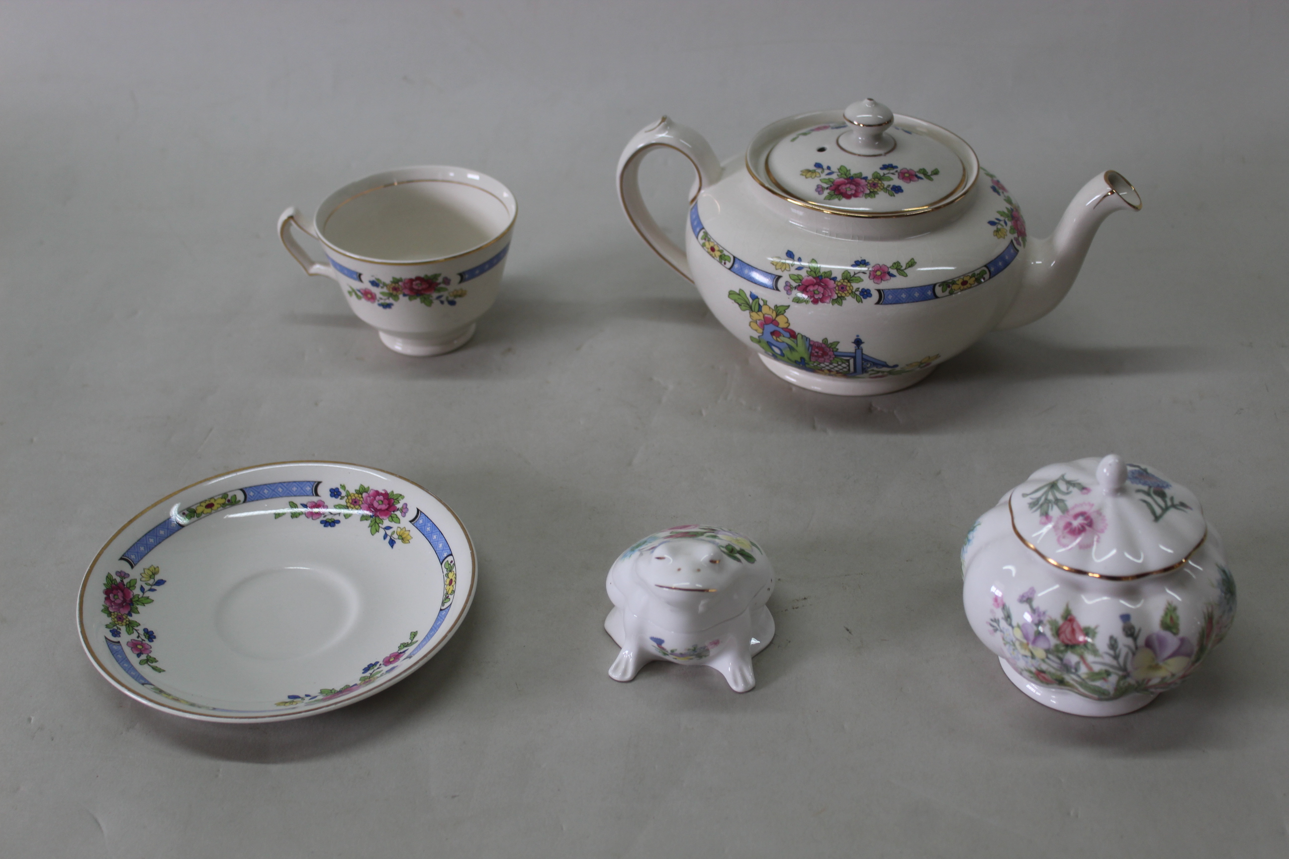 A small selection of Aynsley china, mainly 'Wild Tudor' pattern, - Image 2 of 3