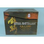 A still boxed XBox 'Steel Battalion' game bundle,