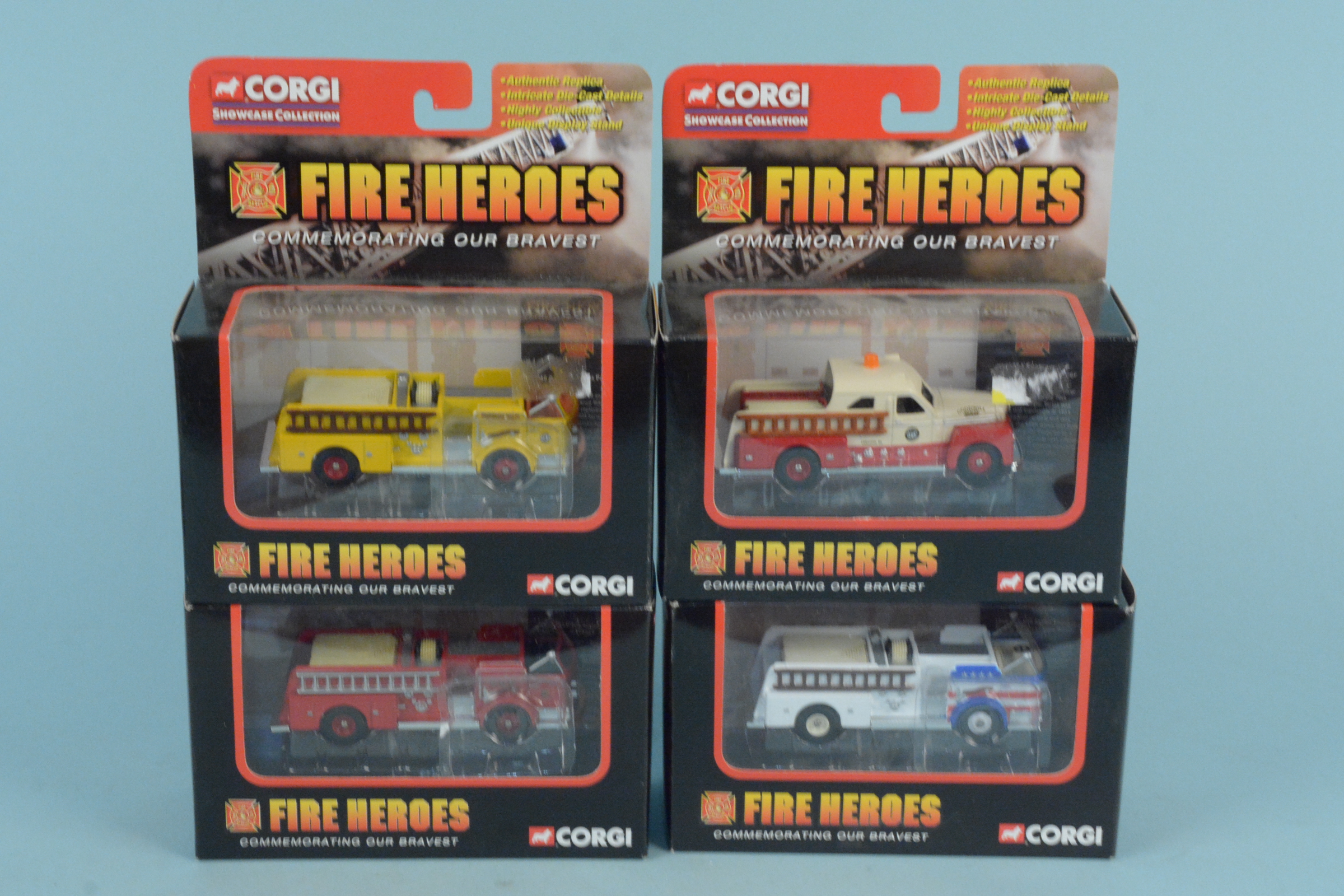 Sixteen boxed Corgi 'Fire Heroes' die cast vehicles - Image 3 of 3