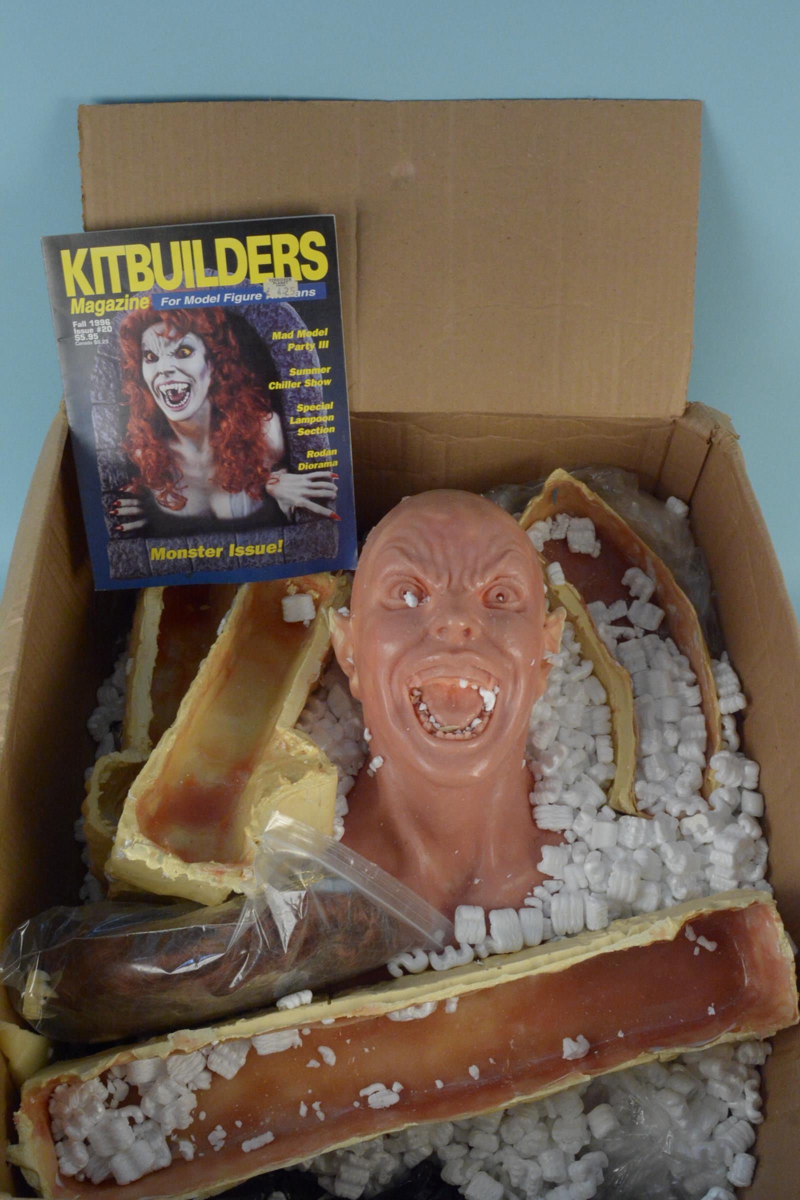 A still boxed large 'Kitbuilders' monster issue model,