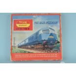 A boxed Triang Hornby 'The Blue Pullman' electric train set including a diesel Pullman motorcar,