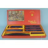 A boxed Triang 00 gauge electric model railroad set RS34 (contents with mild play wear and box