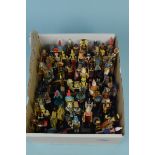 A large collection of resin Egyptian gods,