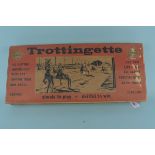 Boxed vintage 'Lack & Lack Ltd' 'Trottingette' game (contents in mild playworn condition)