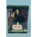 A boxed 2001 Mattel Scarlett O'Hara doll from the Timeless Treasures range