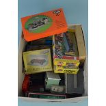 A mixed lot of vintage model making interest including Kitmaster Diesel Electric model kit