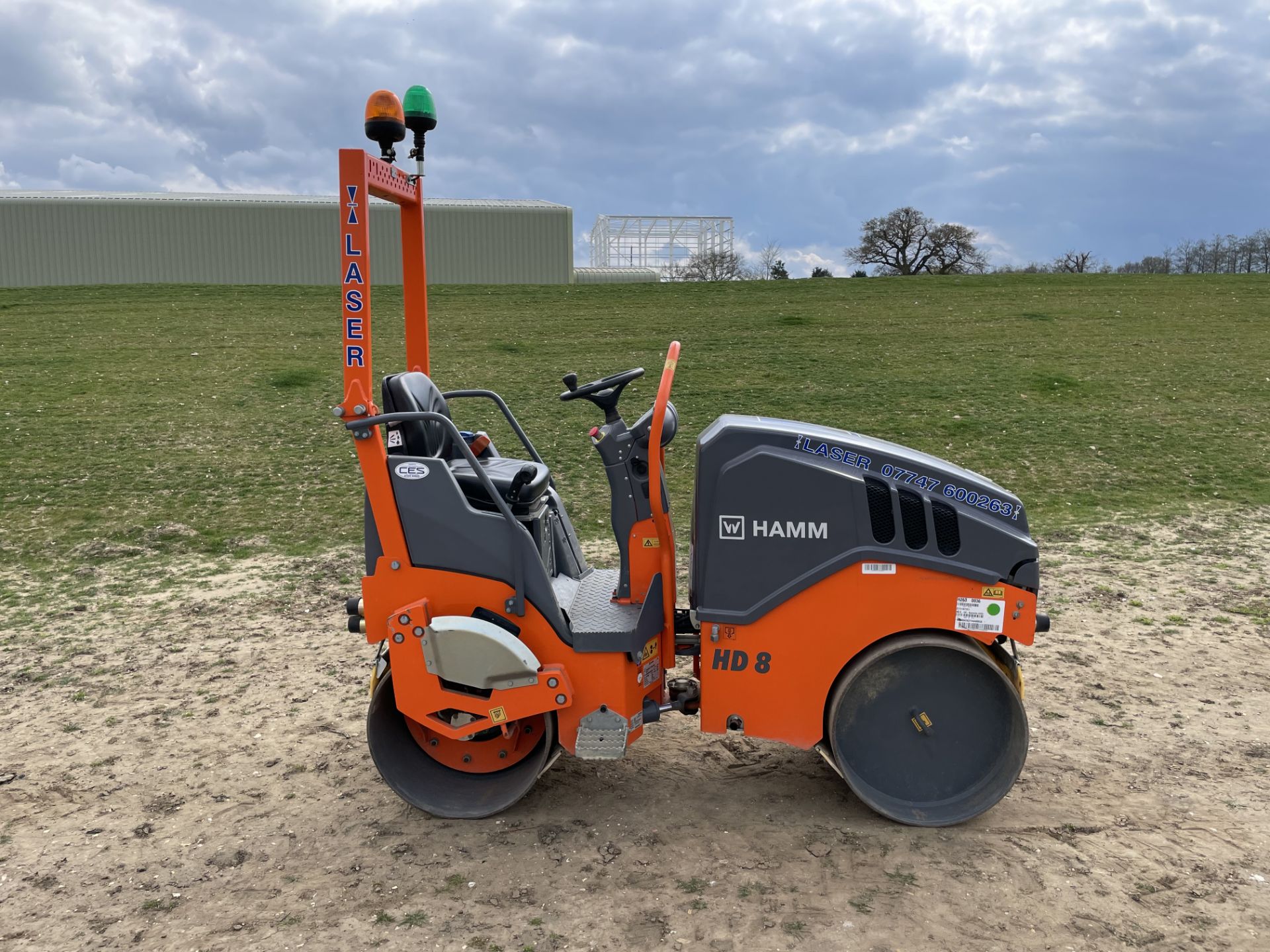2020 Hamm HD8 Roller - 62Hours, - Image 2 of 9