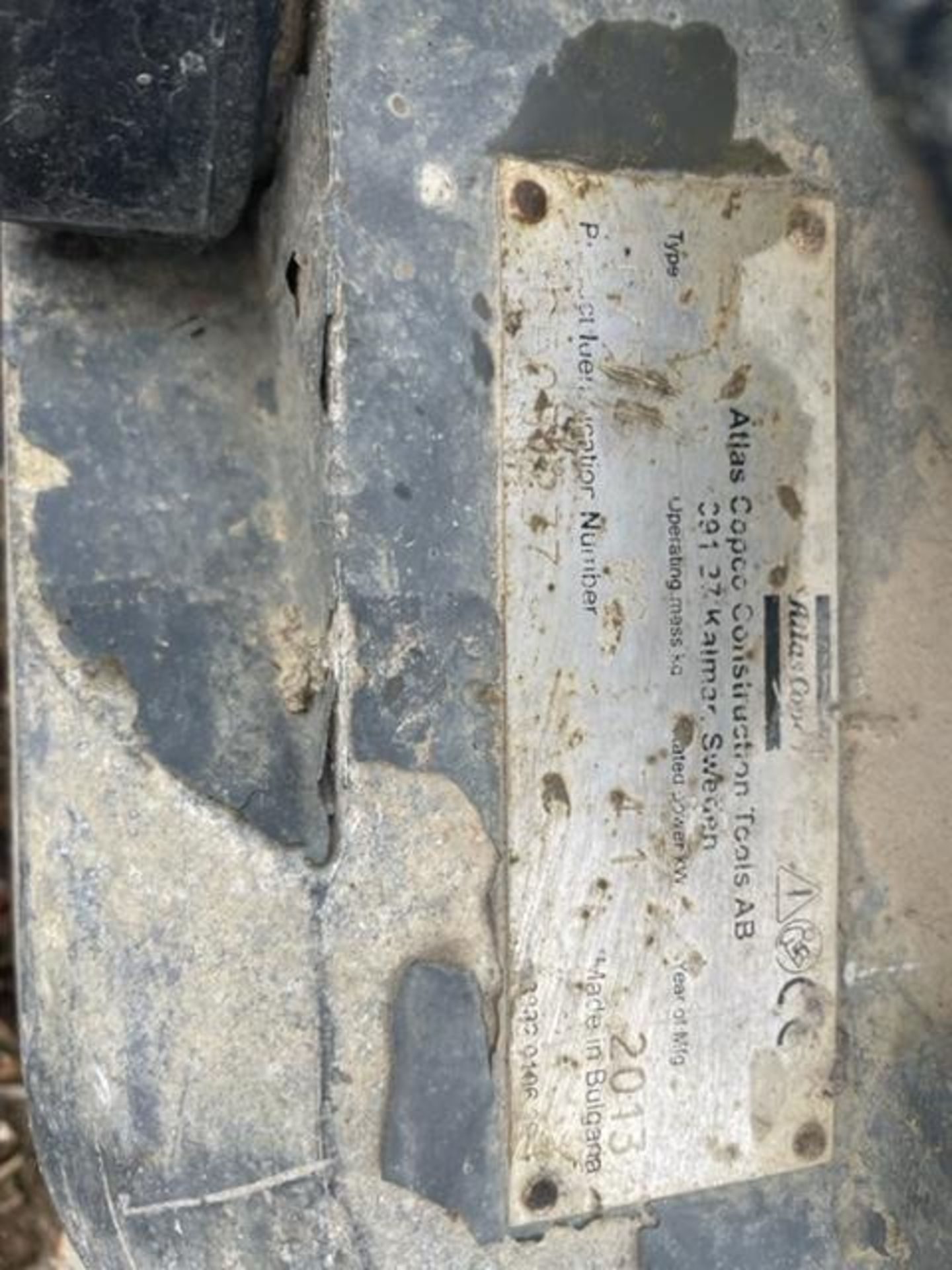 2013 Atlas Copco LF75 Wacker Plate with Honda Engine - Image 5 of 5