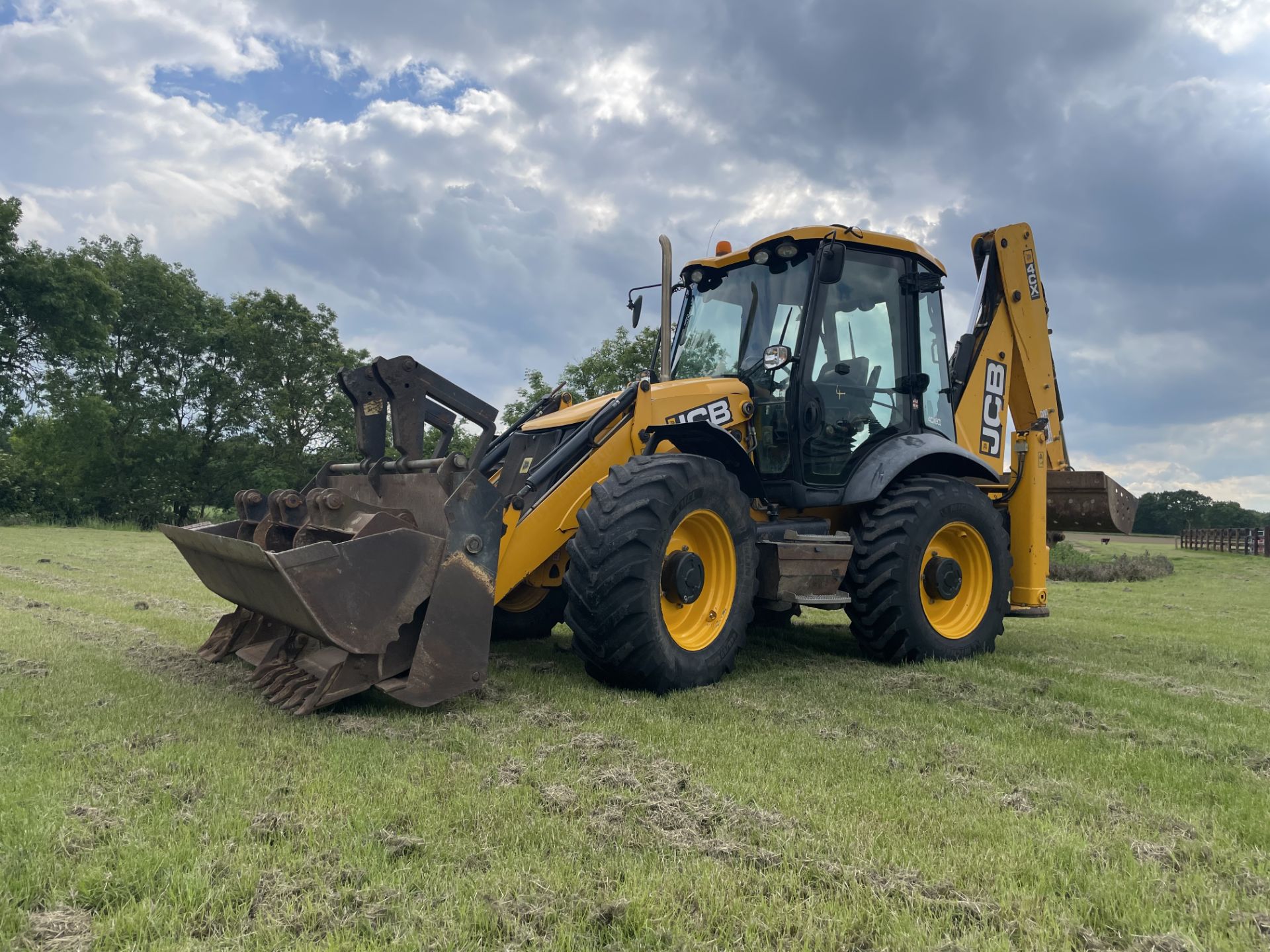 2014 JCB 4CX Digger - Hydraulic QH, 3747 Hours, Reg No. - Image 3 of 42