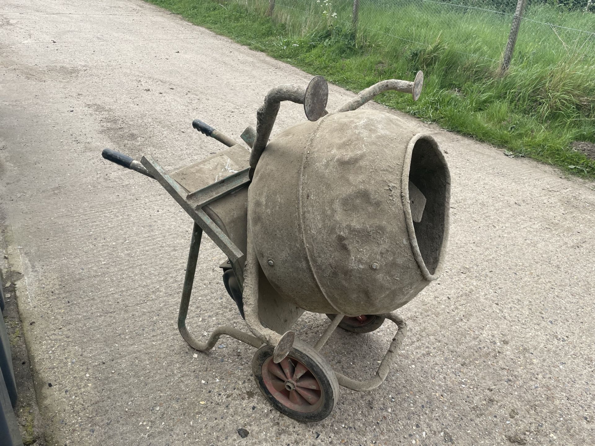 Electric Cement Mixer Barrow Mix